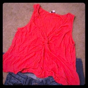 Orange crop tank